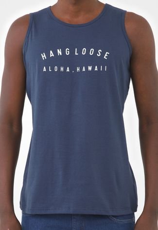 Regata Hang Loose Aloha Azul-Marinho