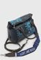 Bolsa Desigual Hand Bag Luna Rock Azul-Marinho - Marca Desigual