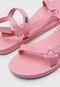 Rasteira Melissa Sun Downtown Rosa - Marca Melissa