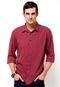 Camisa Colcci Slim Clean Vinho - Marca Colcci