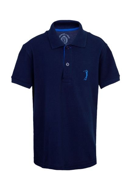 Camisa Polo Aleatory Azul - Marca Aleatory