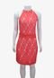 Vestido Danbiro Curto Renda Rosa Produto Gentilmente Usado - Marca EMIGÊ