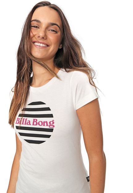 Camiseta Billabong Basic Off-white - Marca Billabong