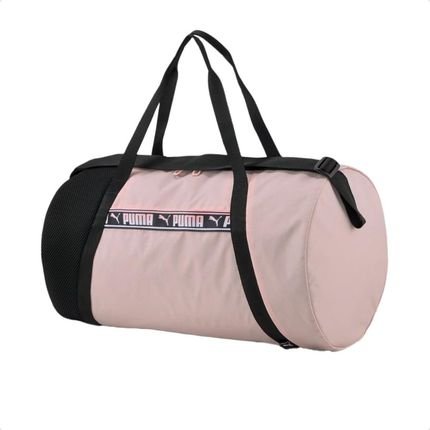 Bolsa Puma Barrel Active Training Essentials Feminina Rosa - Marca Puma