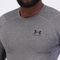 Camiseta de Compressão Under Armour Heatgear Comp Cinza - Marca Under Armour