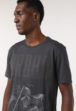 Camiseta John John Moto Grafite - Compre Agora