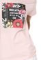 Camiseta Tricats Floral Rosa - Marca Tricats