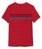 Camiseta Masculina Listrada Meia Malha Rovitex Vermelho - Marca Rovitex
