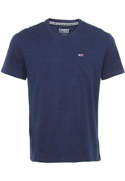 Camiseta Tommy Hilfiger Bolso Azul-Marinho - Marca Tommy Hilfiger
