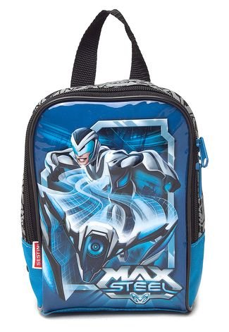 Lancheira Sestini Max Steel 17M Infantil Azul