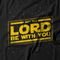 Camiseta Feminina May The Lord Be With You - Preto - Marca Studio Geek 