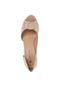 Peep Toe Anna Flynn Bege - Marca Anna Flynn