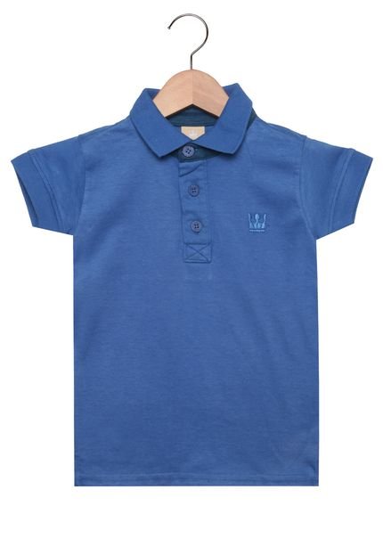 Camisa Polo Colorittá Menino Azul - Marca Colorittá