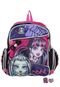 Mochila Escolar Monster High Glow Preta - Marca Monster High