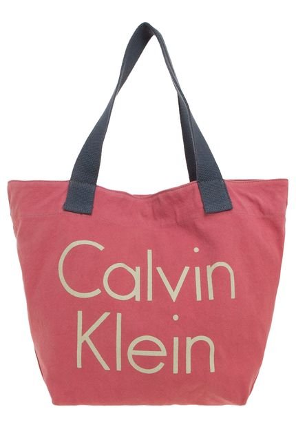 Bolsa Calvin Klein Kids Shopping Bag Rosa - Marca Calvin Klein Kids