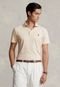 Camisa Polo Polo Ralph Lauren Reta Listrada Bege - Marca Polo Ralph Lauren