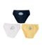 Kit Cueca Infantil Slip Com 3 Evanilda Unica - Marca Evanilda