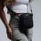 Bolsa Transversal Shoulder Bag Maktub Wave Preta - Marca MAKTUB STYLE