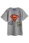 Camiseta Marlan Menino Super Homem Cinza - Marca Marlan
