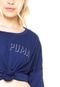 Camiseta Puma Styfr Fusion A-Line Azul - Marca Puma