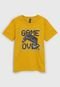 Camiseta Cativa Infantil Gamer Amarela - Marca Cativa