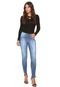 Calça Jeans Eventual Skinny Básica Azul - Marca Eventual