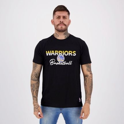 Camiseta NBA Golden State Warriors Sun Preta - Marca NBA