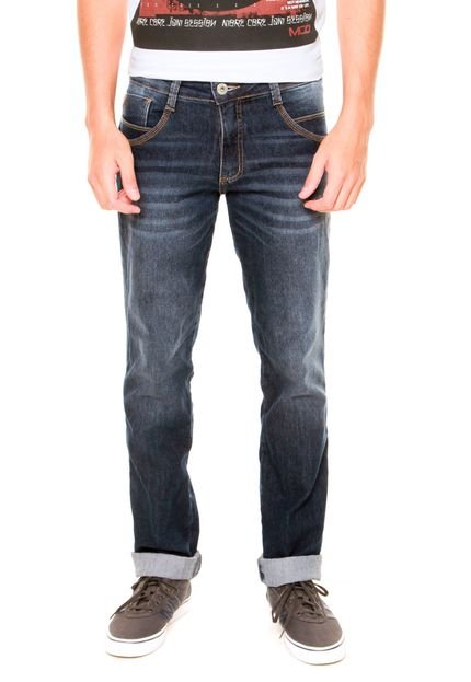 Calça Jeans Biotipo Slim Bigodes Azul - Marca Biotipo