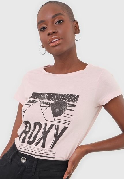 Camiseta Roxy Shadow Rosa - Marca Roxy