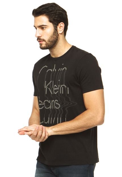 Camiseta Calvin Klein Jeans Preta - Marca Calvin Klein Jeans
