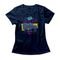 Camiseta Feminina Raised In The 80's - Azul Marinho - Marca Studio Geek 