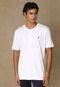Camiseta Polo Ralph Lauren Botão Branca - Marca Polo Ralph Lauren