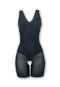 Body Bermuda Rantelli DeMillus 98468 Preto - Marca Demillus