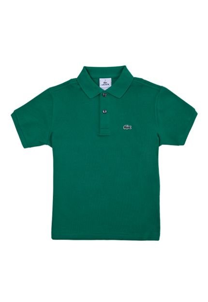 Camisa Polo Lacoste Kids Élémentaire Verde - Marca Lacoste