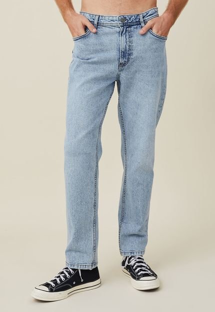Calça Jeans Cotton On Reta Estonada Azul - Marca Cotton On