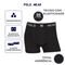 Kit Com 3 Cuecas Box Boxer Polo Wear Microfibra Sortido  Colorido - Marca Polo Wear