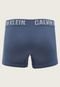 Kit 2pçs Cueca Calvin Klein Underwear Boxer Trunk Sem Costura Azul/Cinza - Marca Calvin Klein Underwear