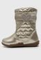 Bota Kidy Infantil Soft Dourada - Marca Kidy