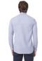 Camisa Lacoste Slim Xadrez Branca/Azul - Marca Lacoste