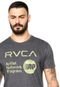 Camiseta RVCA Alsweiler Cinza Escuro - Marca RVCA