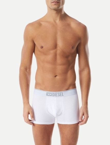 Pack Cueca Diesel Boxer Short 00ST3VOGDAC Branca 3UN - Marca Diesel