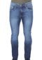 Calça Jeans Replay Reta Lisa Azul - Marca Replay