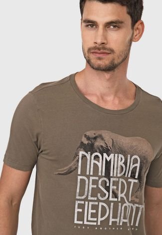 Camiseta JAB Desert Elephant Verde