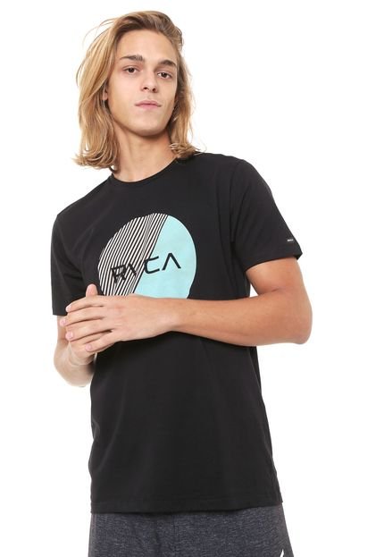 Camiseta RVCA Motors Fill Preta - Marca RVCA