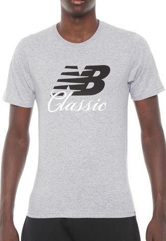 Camiseta New Balance Bridge Cinza