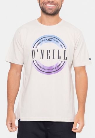 Camiseta Oneill Brackets Bege