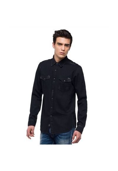 Camisa replay hombre outlet