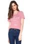 Camiseta Colcci Gorgeous Rosa - Marca Colcci