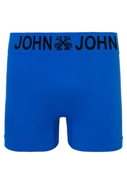 Cueca John John Boxer Modern Azul - Marca John John