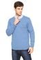 Suéter Polo Play Tricot Tranças Azul - Marca Polo Play